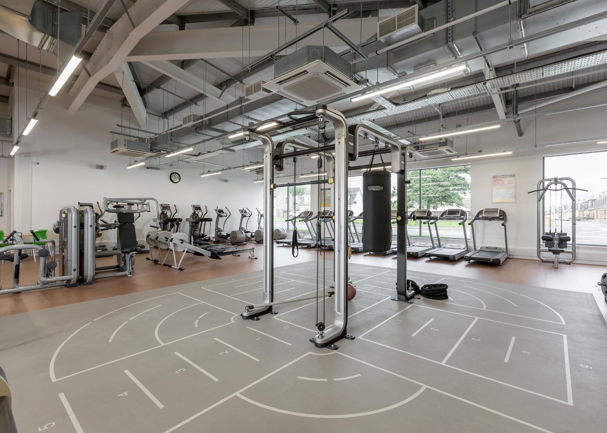 Stenhousemuir Gym Space Solutions