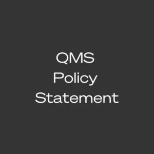 QMS Policy Statement