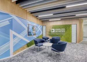Analog Devices reception space